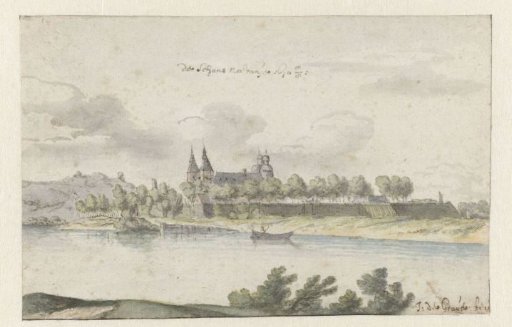 View of Fort Navagne, Limburg