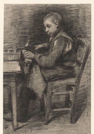 Young shoemaker