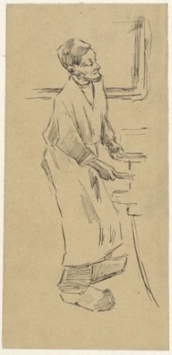 Worker in the Cotton Dyeing Works