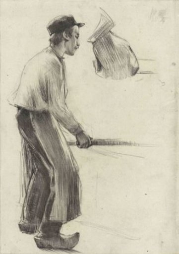 Worker at work