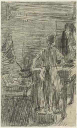 Working Man in the Cotton Dyeing Works