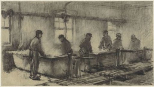 The Scrapers in the Cotton Dyeing Works