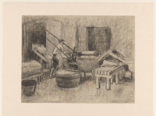In the Cotton Dye House