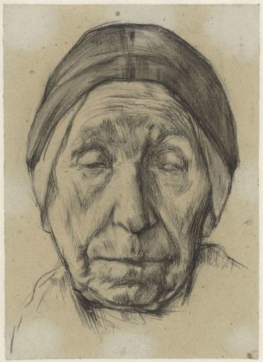 Head of Jantien Klinker, from the front