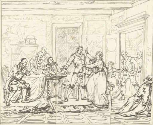 Stage Scene from Jacob Simonsz de Rijk