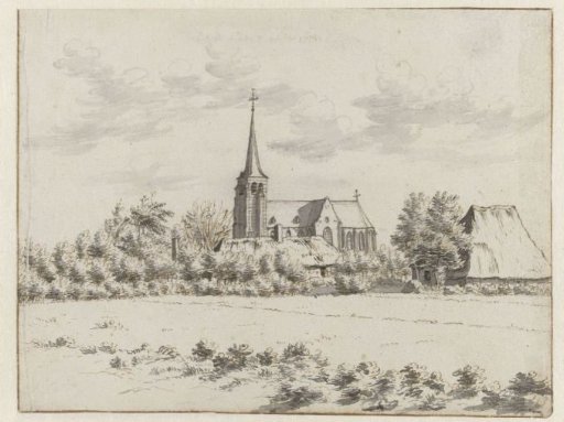 View of the Hamlet of Veerle, near Antwerp
