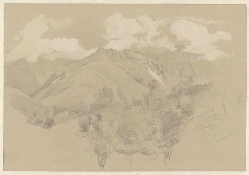 Mountain landscape near Carrara