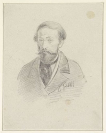 Self-portrait of Egidius Linnig
