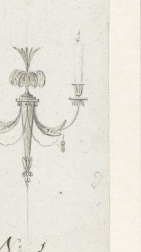 Design for a candelabrum (No. 1)