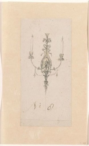 Design for a candelabrum (No. 8)