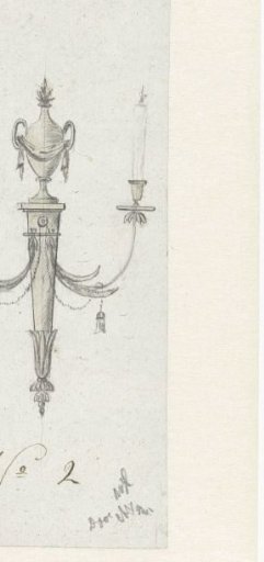 Design for a candelabrum (No. 2)