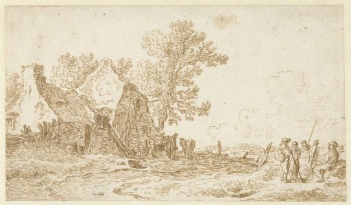 Farmhouse by a Road