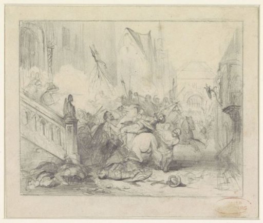 The Duke of Alençon Driven Out of Antwerp