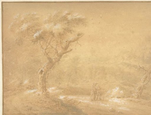 Landscape with Two Figures