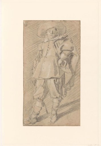 Standing man with hand on hip