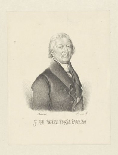 Portrait of J.H. van der Palm