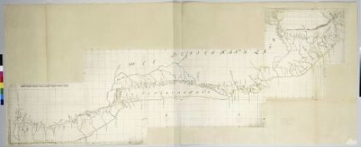 Map of the South Coast of the Cape from Table Bay to the Great Kei River.