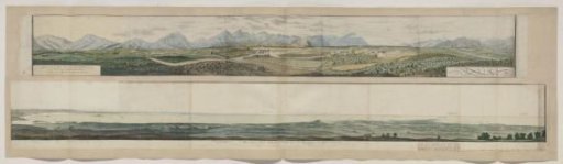 Panorama of Tulbagh, then known as the Land van Waveren in the Roodezand valley