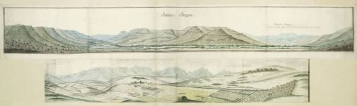 Panorama of the district known as Egypt, east of Swellendam, seen from the south