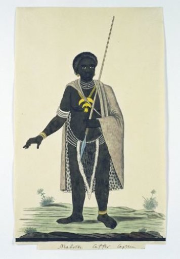 Mahote, chieftain of the Dange Xhosa