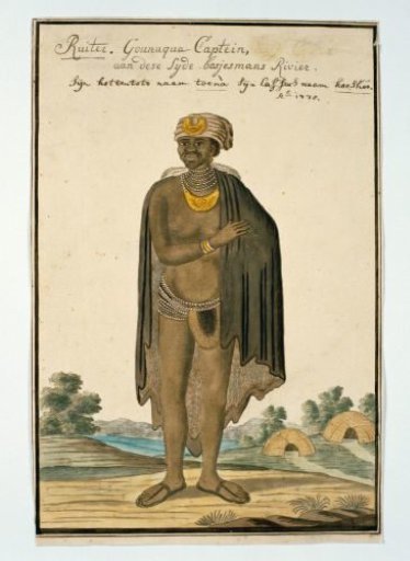 The Gonaqua chieftain, Rider