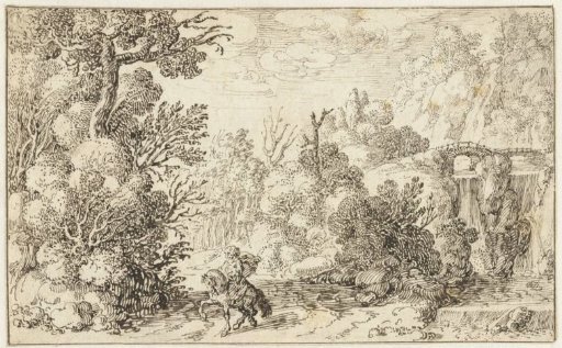 Landscape with a Horseman