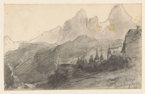 Mountain landscape near Berchtesgaden
