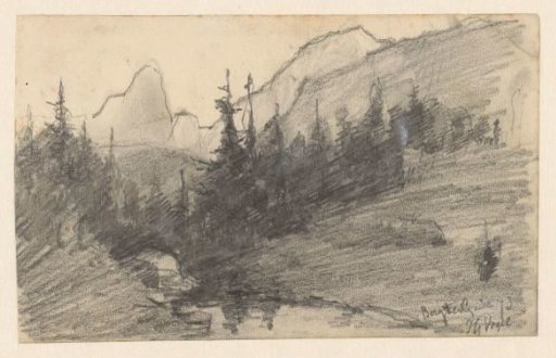 Mountain landscape near Berchtesgaden