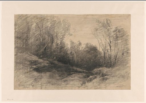 Landscape with trees near Hilversum