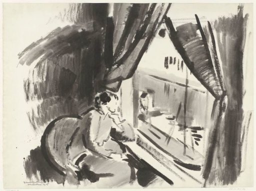 Woman at the window