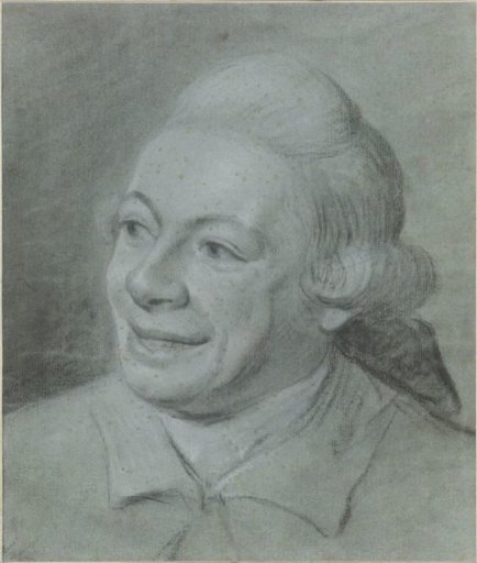 Portrait of the draftsman Dirk Versteegh at the age of 21