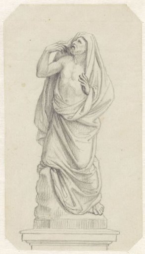 Design for a statue of Lazarus