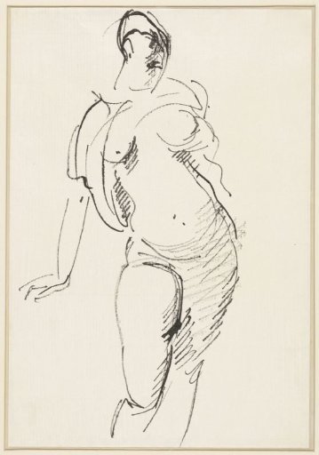 Standing Female Nude