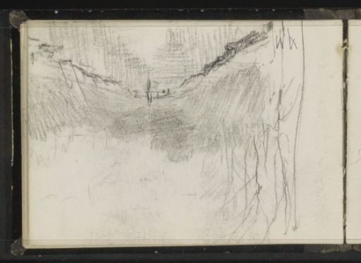 Landscape with a waterway