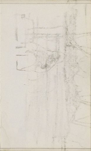 Impression of the chalk drawing on page 15 verso
