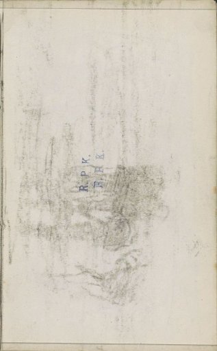 Impression of a chalk drawing