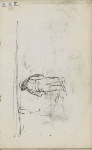 Man in a landscape