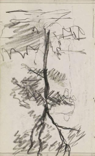 Landscape with a tree