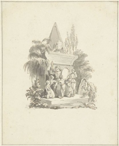 Monument to a deceased woman