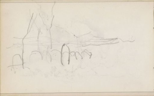 Study, possibly a flock of sheep