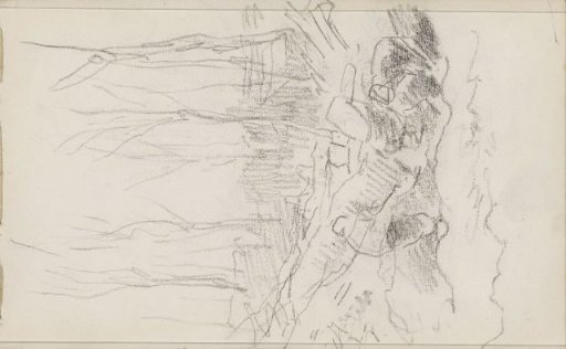 Woodcutters lifting a felled tree from the ground