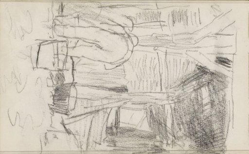 Man in a barn