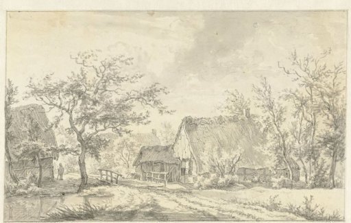 Farmhouses near Beilen in Drenthe