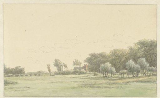 Landscape in the vicinity of Wageningen