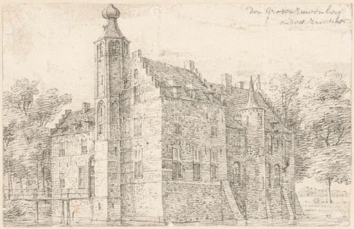 The Castle de Grote Ruwenberg near St. Michielsgestel