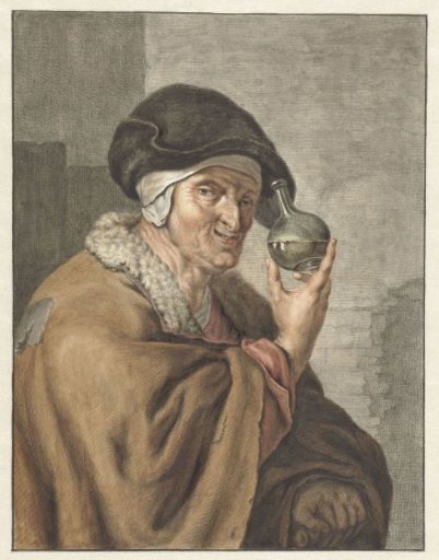 Old Woman with a Urinal