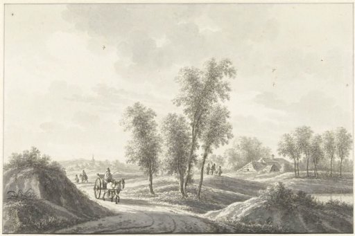 The village of Laren in the Gooi