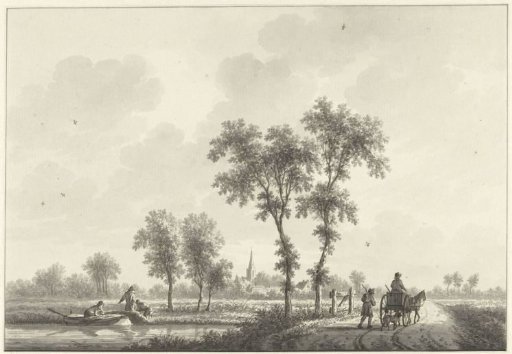 The village of Spijk in Gelderland