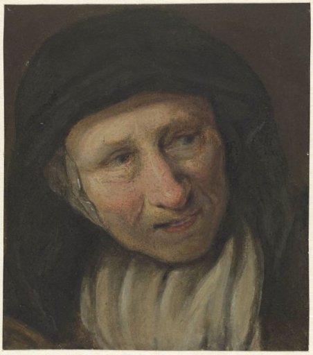 Head of a woman