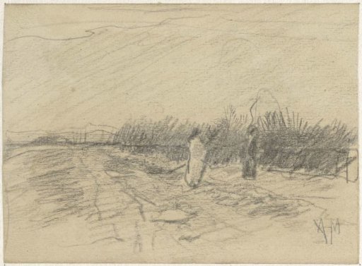 Landscape with two figures
